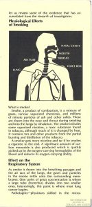 1971 AMA Brochure Smoking Facts You Should Know Page 3