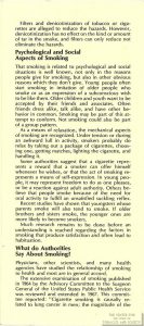 1971 AMA Brochure Smoking Facts You Should Know Page 5