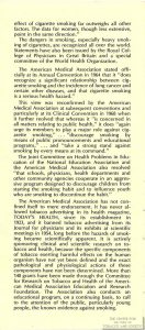 1971 AMA Brochure Smoking Facts You Should Know Page 6
