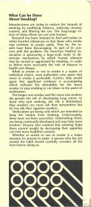 1971 AMA Brochure Smoking Facts You Should Know Page 7