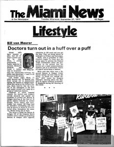 1977 09 27 Miami News Drs Turn Out in a Huff