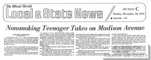 1978 12 10 Miami Herald Nonsmoking Teenager Takes On Madison Ave