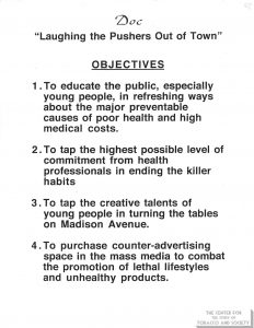 1978 List of DOCs 4 Objectives