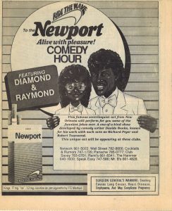 1990 09 08 Houston Forward Times Newport Comedy Hour Ad