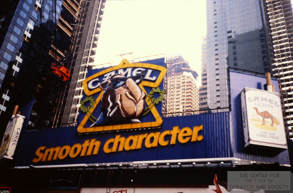 1995 Camel Sign in Times Square Smooth Character