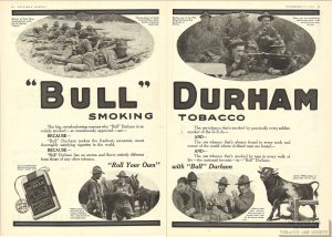 1916 11 18 Colliers Weekly Bull Durham Tobacco Ad