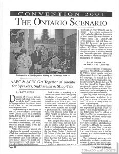 2001 AAEC The Ontario Scenario