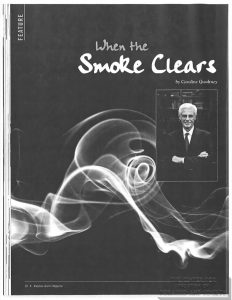 2007 Alabama Alumni Magazine When the Smoke Clears