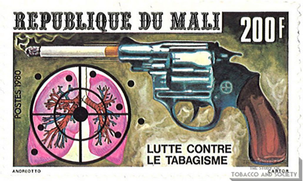 1980 Mali Anti Smoking Stamp