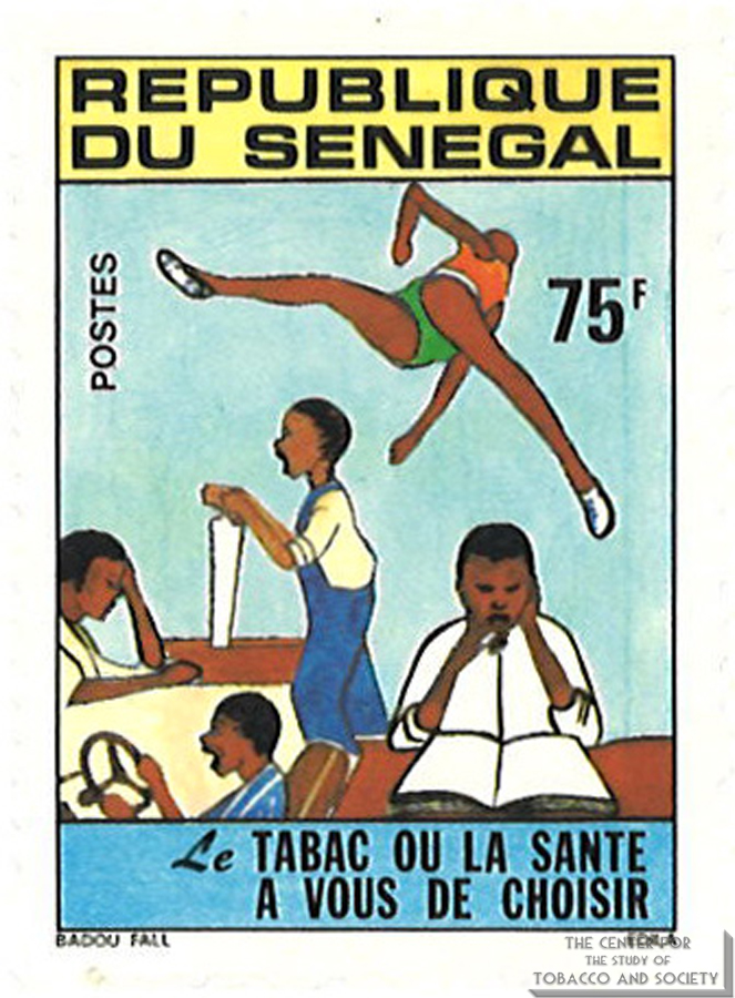 1981 Senegal Anti Smoking Stamp 1