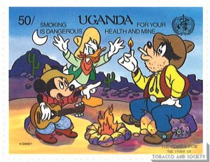 1990 Uganda Anti Smoking Stamp