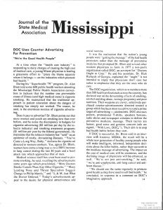 1980- Miss. Medical Journal - DOC Uses Counter Advertising for Prevention