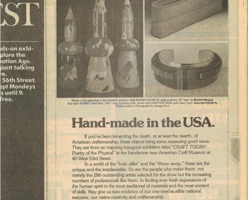 1986-12-05 - The New York Times - Philip Morris - Hand-Made in the USA