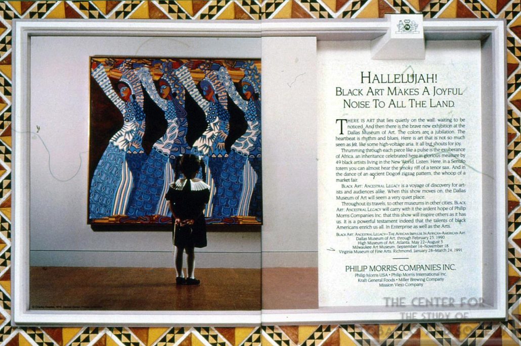 1990 - Philip Morris Companies - Hallelujah Black Art Makes A Joyful Noise To All The Land