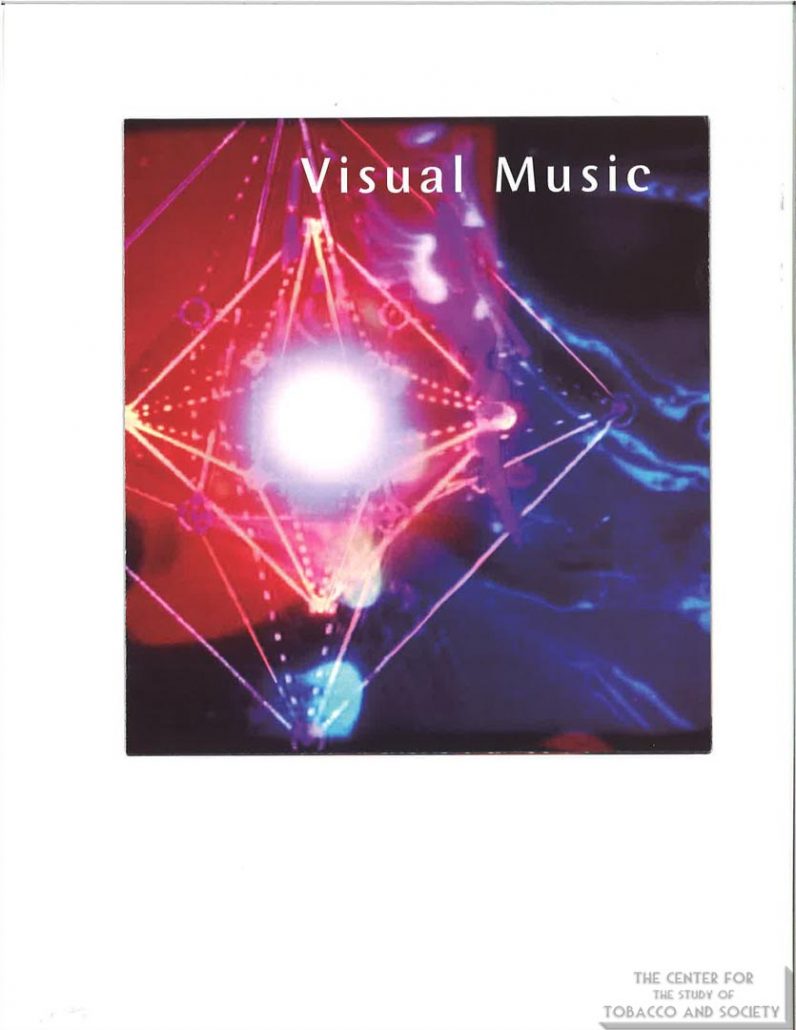 2005 - Smithsonian Institution - Exhibition brochure Visual Music, Hirshhorn Museum