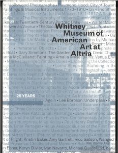 2008 - Book Whitney Museum at Altria 25 Years_Page_01