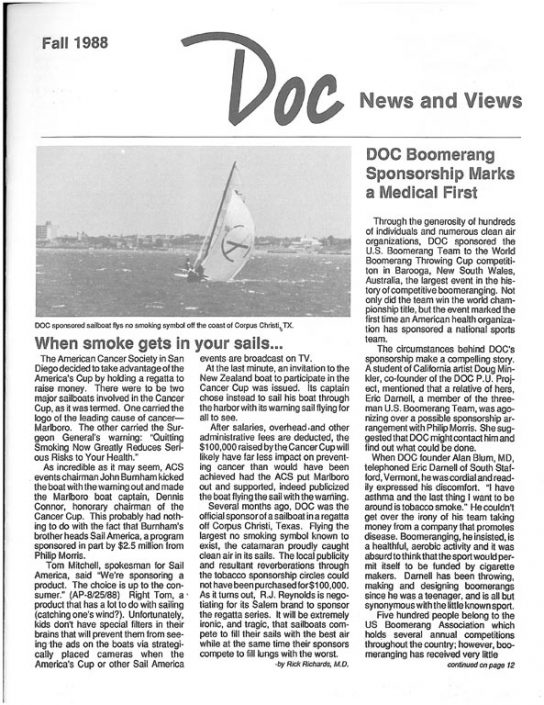 10. 1988, Fall- DOC News & Views