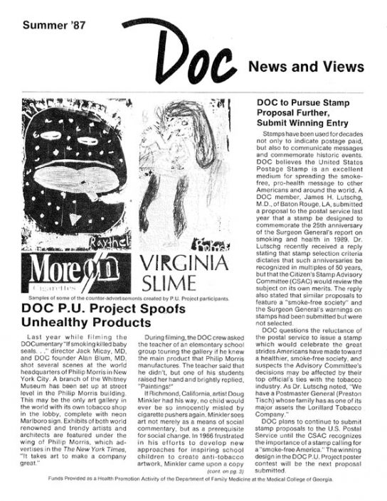 7. 1987, Summer- DOC News & Views