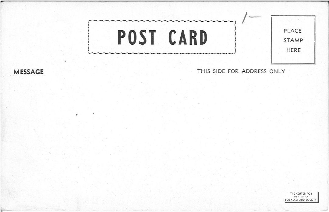CSTS Dog Postcard Taste Different 2 Back